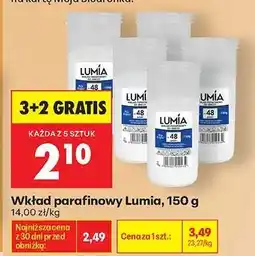 Biedronka Wkład parafinowy Lumia , 150 g oferta