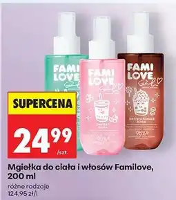 Biedronka Mgiełka do ciała i włosów Familove, 200 ml oferta
