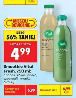 Biedronka Smoothie Vital Fresh 750 ml oferta