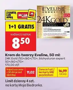 Biedronka Krem do twarzy Eveline, 50 ml oferta