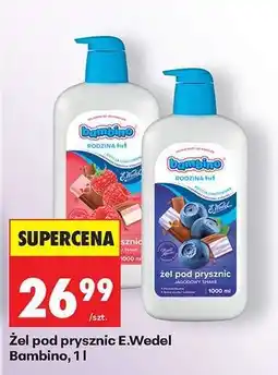 Biedronka Żel pod prysznic E.Wedel Bambino, 1l oferta