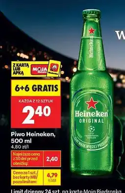 Biedronka Piwo Heineken 500 ml oferta