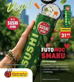 Biedronka Sushi Pop Up oferta