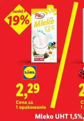 Lidl Mleko UHT 1,5% oferta