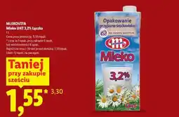 Lidl Mlekovita Mleko UHT 3,2% oferta