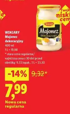 Lidl Winiary majonez dekoracyjny oferta