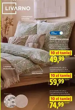 Lidl LIVARNO Pościel z bawełny satynowej oferta