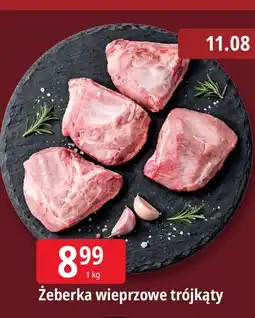 E.Leclerc Żeberka wieprzowe trójkąty oferta