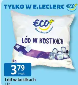 E.Leclerc Lód w kostkach Eco+ oferta