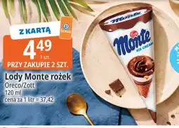 E.Leclerc Lody Monte rożek Zott oferta