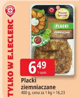 E.Leclerc Placki ziemniaczane Nasze Specjały oferta