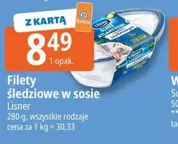 E.Leclerc Filety śledziowe w sosie Lisner oferta