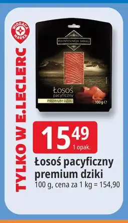 E.Leclerc Łosoś pacyficzny premium dziki oferta
