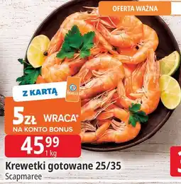 E.Leclerc Krewetki gotowane 25/35 Scapmaree oferta