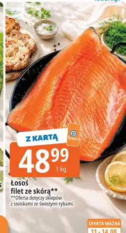E.Leclerc Łosoś filet ze skórą oferta