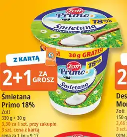 E.Leclerc Śmietana Primo 18% oferta