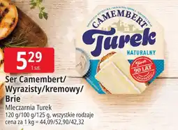 E.Leclerc Ser Camembert/Wyrazisty/kremowy/Brie Turek oferta