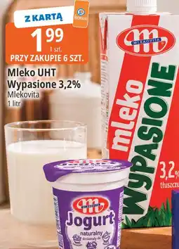 E.Leclerc Mleko UHT Wypasione 3,2% Mlekovita oferta