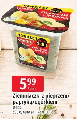 E.Leclerc Ziemniaczki z pieprzem/papryką/ogórkiem Dega oferta