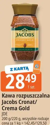 E.Leclerc Kawa rozpuszczalna Jacobs Cronat / Crema Gold oferta