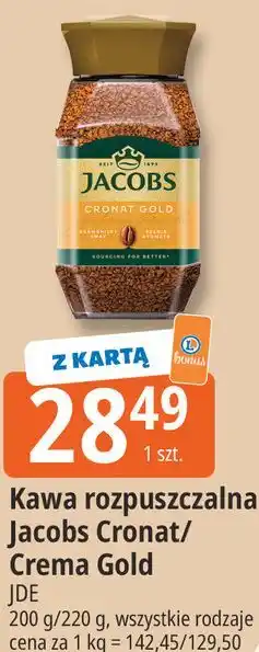Kawa rozpuszczalna Jacobs Cronat / Crema Gold