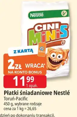 E.Leclerc Płatki śniadaniowe Nestlé Cini Minis oferta