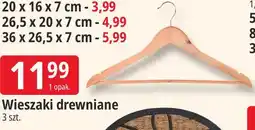 E.Leclerc Wieszaki drewniane oferta