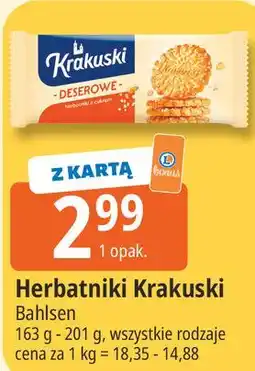 E.Leclerc Herbatniki Krakuski Bahlsen oferta