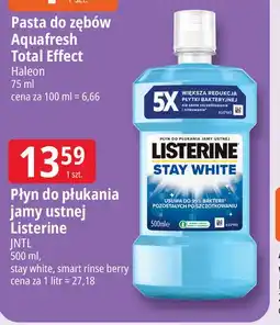 E.Leclerc Płyn do płukania jamy ustnej Listerine Stay White oferta