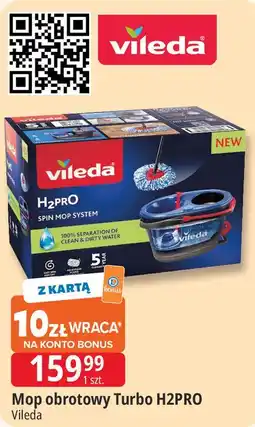 E.Leclerc Mop obrotowy Turbo H2PRO Vileda oferta
