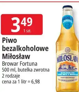E.Leclerc Piwo bezalkoholowe Miłosław Browar Fortuna oferta