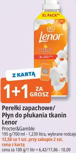 E.Leclerc Perełki zapachowe/Płyn do płukania tkanin Lenor oferta