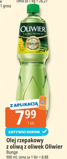 E.Leclerc Olej rzepakowy z oliwą z oliwek Oliwier oferta