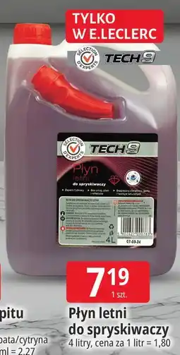 E.Leclerc Płyn letni do spryskiwaczy Tech9 oferta