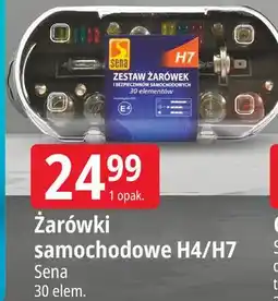 E.Leclerc Żarówki samochodowe H4/H7 Sena oferta