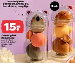 Netto Zestaw gąbek do makijażu koala / miś oferta