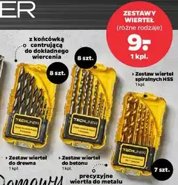 Netto Zestawy wierteł Techliner (różne rodzaje) oferta