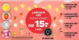 Netto Łańcuch LED 3D oferta