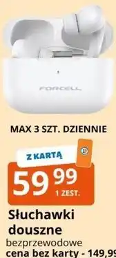 E.Leclerc Słuchawki douszne bezprzewodowe Forcell oferta