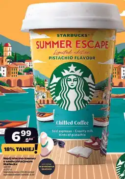 Netto Napój mleczno-kawowy o smaku pistacjowym Starbucks oferta