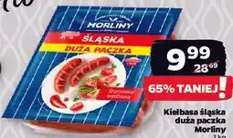 Netto Kiełbasa śląska duża paczka Morliny oferta