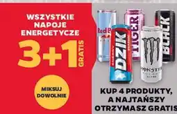 Netto Wszystkie napoje energetyczne oferta