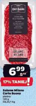 Netto Salame Milano Corte Buona plastry oferta