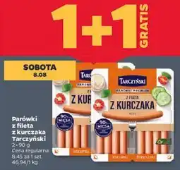 Netto Parówki z fileta z kurczaka Tarczyński oferta