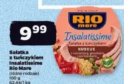Netto Sałatka z tuńczykiem kuskus ciecierzycą groszkiem i pomidorami Rio Mare Insalatissime oferta