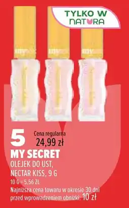 Drogerie Natura MY SECRET OLEJEK DO UST, NECTAR KISS oferta