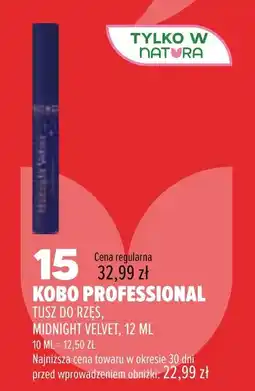 Drogerie Natura KOBO PROFESSIONAL TUSZ DO RZĘS, MIDNIGHT VELVET oferta