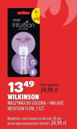 Drogerie Natura Wilkinson Maszynka do golenia + wkłady, Intuition Flow oferta