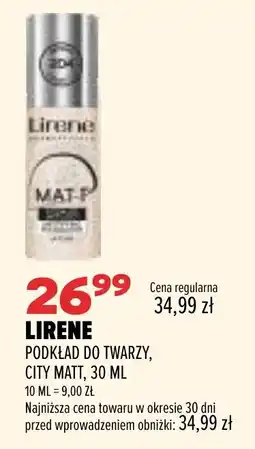 Drogerie Natura Lirene Podkład do twarzy, City Matt oferta
