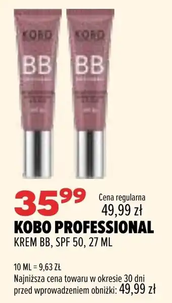 Drogerie Natura Kobo Professional Krem BB oferta